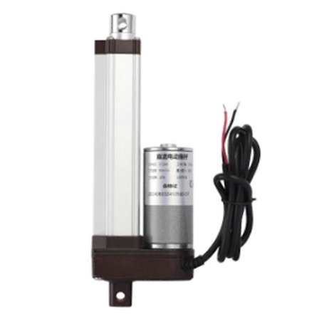 1000N DC 12V Lineær aktuator Skub 100kg 1000N 100mm Slaglængde Lineært drev Elektrisk motor