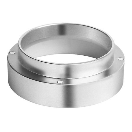 Aluminium Kaffeepulververktøy Tilbehør Anti-dråpe Dosering Ring For Bryggebolle (sølv) (1 stk)