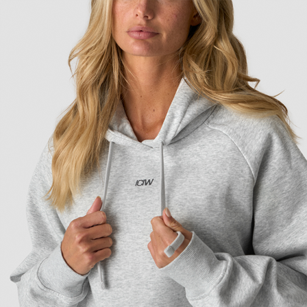 ICANIWILL Everyday Hoodie, Light Grey Melange