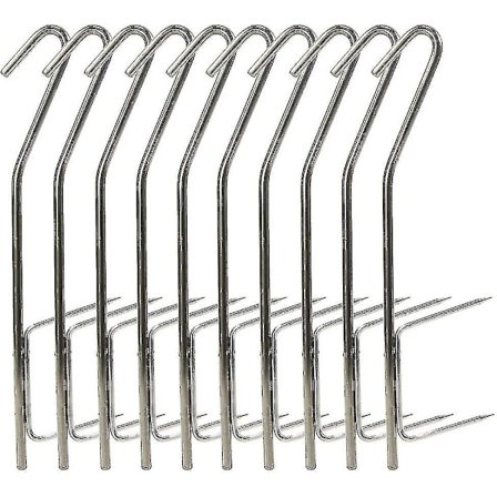 10 stk Røykekroker Fiskekroker For Bbq Røyker