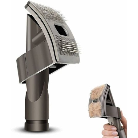 Hundborste för Dyson V6 V7 V8 V10 V11 Medium/Long Bristle Brush, Husdjur (Jämförbar med 921001-01, 912270-01)
