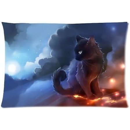 Warrior Cats Mukana Vetoketjullinen Tyynynpäällinen (76cmx50cm)