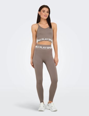 Only Play Onpnanna-1 Seam Bra - Brown - M