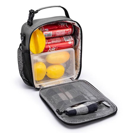 #Isoleret Madpakke Blød Isoleret Køletaske til Madpakke/Arbejde/Skole/Strand/Picnic#