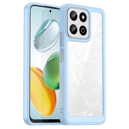 Skal för Honor X7c 4G/200 Smart 5G/Honor Play 60 Plus 5G TPU +Akryl Skyddande Transparent Mobilskal