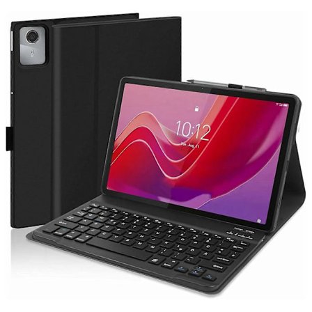 SK-M11 Lenovo Tab M11 (TB330FU TB330XU) -näppäimistölle, Bluetooth-yhteensopiva nahkakotelo kynäpaikalla