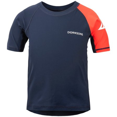 Didriksons Surf Kids SS UV Top 2 Children swimming suits Blue 100