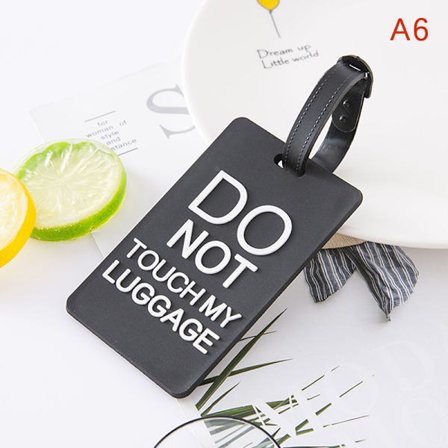 1 st PVC Mjuk Bagage Tag Personlig boarding Tag Flygplan L - spot försäljning