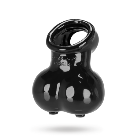 Sacksling-2 Soft and Stretchy Ballsling - Black - Vuxen.se - Penisringar