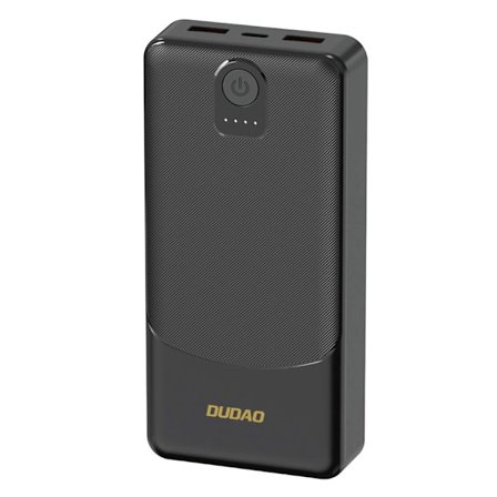 Dudao Powerbank 20000mAh 10W med 2XUSB og opladning via USB-C -