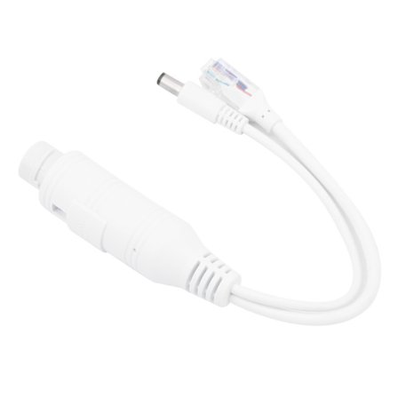 48V till 12V POE Splitter Vattentät Adapterkabel Strömförsörjningsmodul för IP-kamera