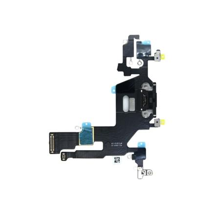 iPhone 11 Laddkontakt Flexkabel - Svart Black