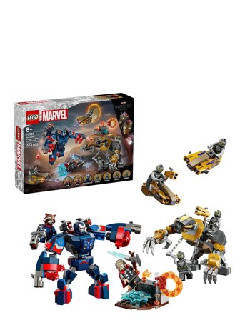 Marvel Avengers: Endgame Thor Vs. Chitauri Super Hero 76322 Patterned LEGO