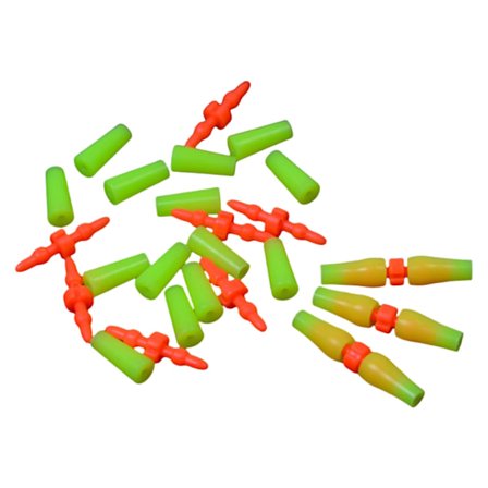 50 Sett Saltvann Ferskvann Fiskeverktøy Fiske Bobber Stopper Flytestoppere