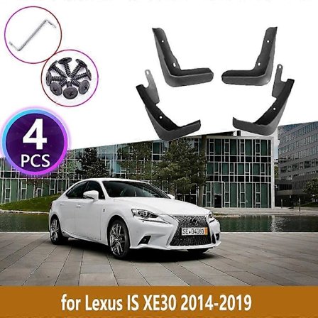 Auton roiskeläpät Lexus IS IS200T IS250 IS350 IS300 IS300H XE30 2014~2019 Verhoilu Roiskesuoja Mudflap Autotarvikkeet Lokasuojat