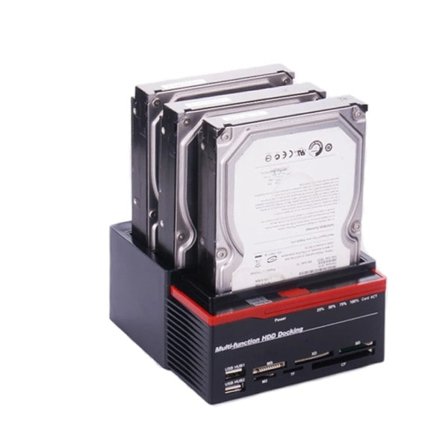 Hard Drev Docking Station Hard Disk Indkapsling HDD SSD Ekstern HD Kort Læser USB Hub