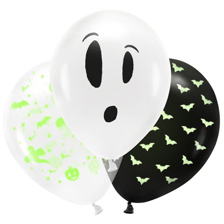 Boo Ballonger 3-pack - Halloween Dekoration - Kalaslagret.se