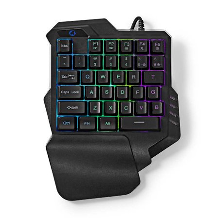 Wired Gaming Keyboard | USB Type-A | Membrane Nøgler | RGB | Enhånds | Universel | USB Drevet | Strømkabellængde: 1.60 m | Gaming