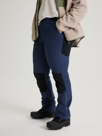 Polarn O. Pyret - Water-repellent outdoor trousers for adult TREK - L - Childrenswear - blue