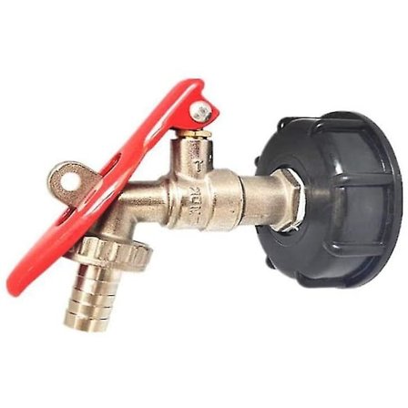 15mm S60 X 6 Låsepadlås Ibc Kran Tankadapter Trådutløp Krantilkobling