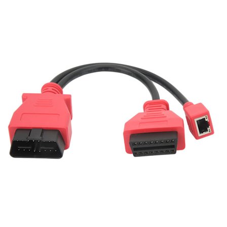 Programmeringskabelkontakt Ethernet OBD2 Kabeladapter for Autel MS908 PRO MS908S PRO MaxiSys Elite IM608 for F-chassis