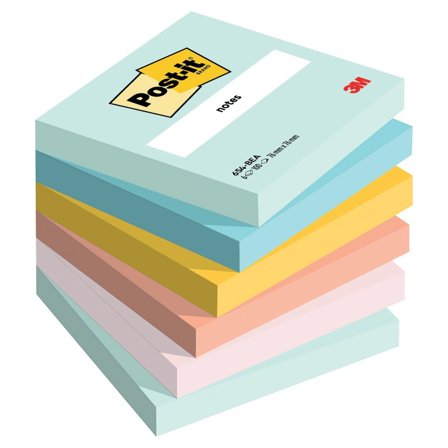 POST-IT Notes Beach 76x76 6/fp - Lyreco - Kontorsmaterial - Notes och Post-It - Notes - Färgade