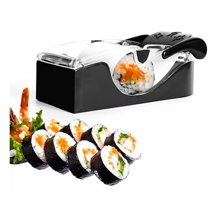Sushi Maker Roller Utrustning Perfekt Rulle Sushi Maskin DIY Enkel Kök Magisk Gadget Kökstillbehör Non Stick för Barn Hem Lunch B...
