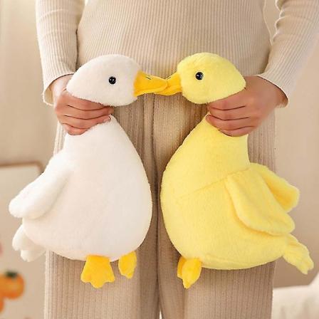 Søt Ande Plussjdukke Myk Stoffdyr Barn Klem Pute Gave 30/40cm (FMY) Yellow 30cm