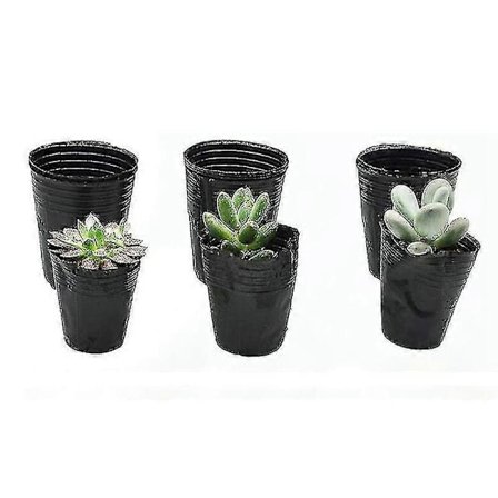 500 stk. Planteskolepotte Plastik Planteformeringsbeholder 8 x 8 cm