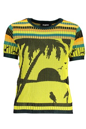 Desigual Maglia Donna Giallo