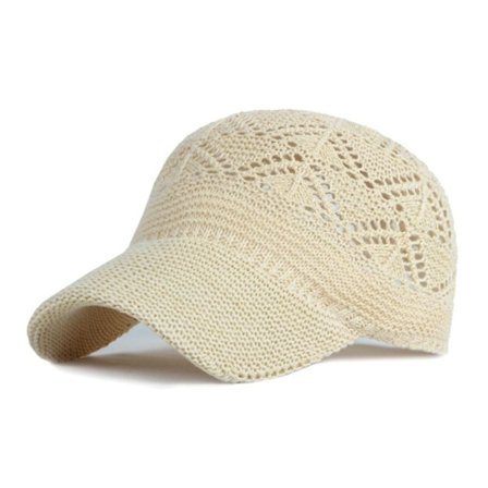 Baseball caps strikke caps BEIGE