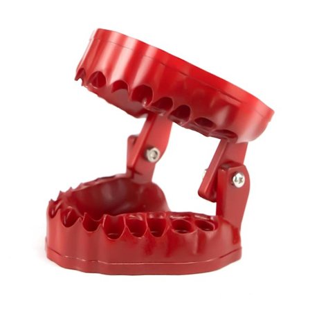 Sjov Gebis Bit Holder Tandmodel Design Skruetrækker Bit Holder Med 28 Bit