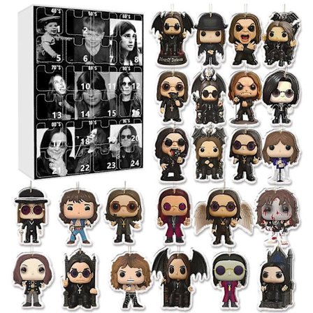 Ozzy Osbournen rajoitettu erä moottoripyöräkello lahjapakkaus [D]