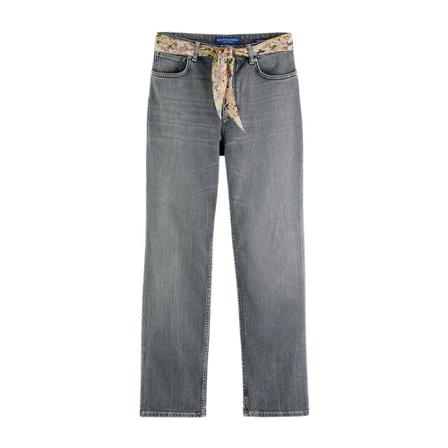 Scotch & Soda Jeans , Grijs , Dames , Maat: W26 L32