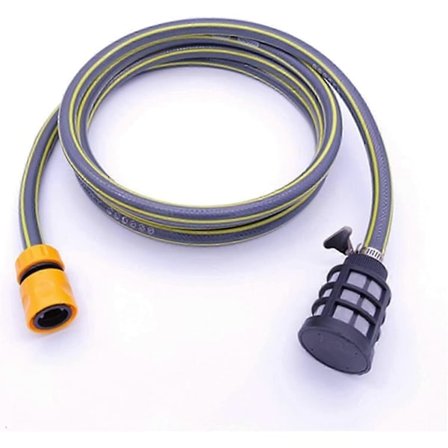 Sugeslange og filtertilbehør for høytrykksvasker 3 meter