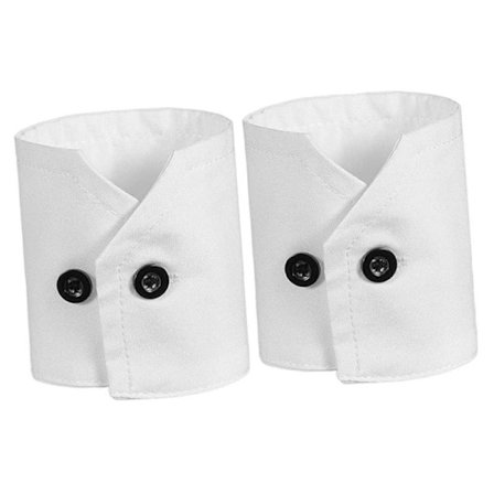 2 stk. falske manchetter aftagelige ærmemanchetter til sportstøj skjorter udendørs dragter
