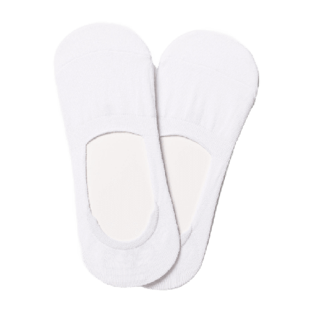 Å WOMAN Strumpor utan skaft, 2-pack Sockor Vit 39/41