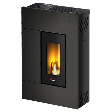 Stufa a pellet CADEL Spirit 5 ad aria 5,2 kW - con WiFi ANTRACITE