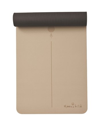 Moonchild Active Yoga Måtte Brun, Sport & Velvære, Yogaudstyr, Yogamåtter