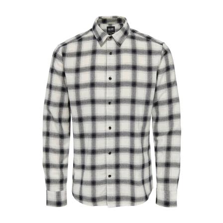 Only & Sons, Casual Shirts Wit, Heren, Maat:S