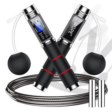 Hopprep med räknare, viktad hastighetsrep med kaloriräknare