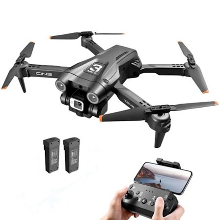 Fleksibel TD drone med 4K HD kamera, obstacle undgåelse og optisk flow - TECH DISCOUNT