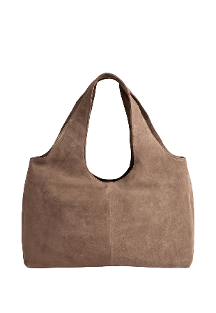 Markberg Laurine Shopper Suede Väskor & plånböcker Dam Brun ONESIZE