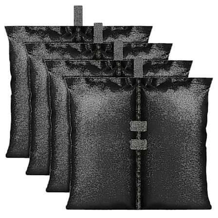 4 Pak Teltsvægte Sandposer, Heavy Duty Vægtede Fodposer Benvægte Til Fod Ben Pæl Ankertelt