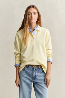 GANT - Rugger-genser til dame vanilla yellow