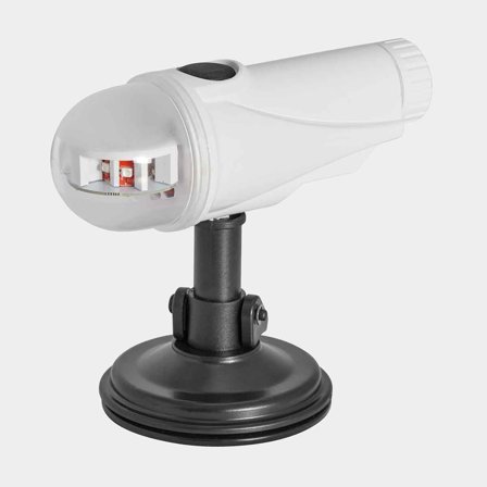 Kombinovaná lodní svítilna pro centrální montáž, bateriově napájená, 0.18 W, 1.5 V, 112.5°, s přísavkou, červená/zelená, pro lodě < 7 metrů + světelný