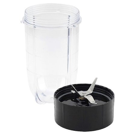 Udskiftningskniv + 16Oz Kop Sæt til , Kompatibel med 250W MB1001 Blender