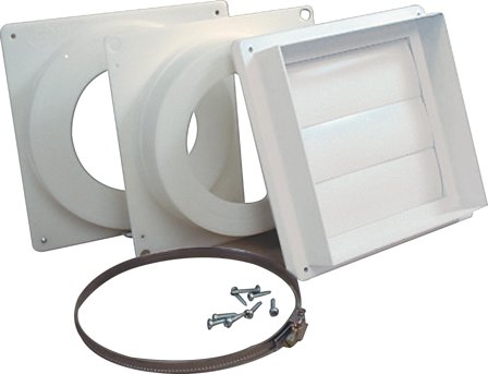 Flexit 02700 Ventilgjennomføringspakke fraluft kjøkken, 5 deler, Ventilasjon