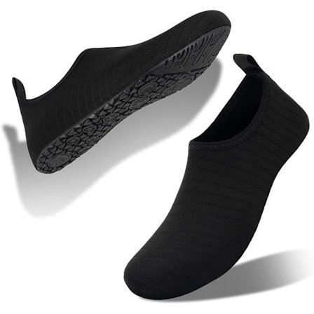 Badesko, vannsportsko, hurtigtørkende, sklisikre og lette