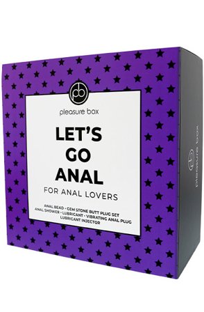 Let's Go Analvergnügen-Box für Analliebhaber